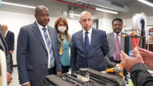 بالصور.. أعضاء المجلس التنفيذى للأكاديمية العربية للعلوم والتكنولوجيا والنقل البحرى يتفقدون مقر الأكاديمية بالقرية الذكية 8 FB IMG 1627509656520