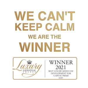 "رويال وان للتطوير" تحصل على جائزة "Luxury Life style award" عن مشروع "كابيتال برايم بيزنس بارك" 1 IMG 20210731 WA0022