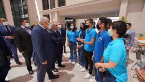 بالصور.. محافظ الوادى الجديد يزور فرع الأكاديمية العربية بالعلمين لبحث سبل التعاون 3 FB IMG 1629660204196