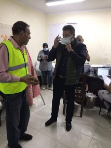 بالصور.. المهندس طارق شكري وكيل لجنة الإسكان بمجلس النواب يشارك في حملة "معا نطمئن" بمحيط دائرته 4 FB IMG 1636874807237