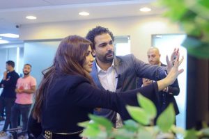 بالصور.. مي عمر تشيد بمشروع Nile Business City 3 FB IMG 1637092621852