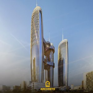 «أركريت ديزاين» يفوز بتصميم ثالث أعلى برج فى أفريقيا بالعاصمة الإدارية الجديدة 1 IMG 20211201 WA0006