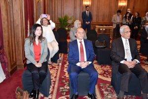 بالصور.. الأكاديمية العربية للعلوم والتكنولوجيا توقع بروتوكول تعاون مع الجامعة البريطانية في مصر 2 FB IMG 1646269479570