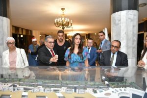 جامعة مصر للعلوم والتكنولوجيا تكرم درة.. والنجمة تؤكد: فخورة بتكريمى من صرح كبير 2 IMG 20220825 WA0119