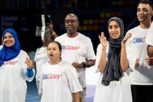 بالصور.. مشاركة بارزة لأطفال الأولمبياد الخاص بمعسكر كرة السلة بلا حدود بأفريقيا 2022 1 IMG 20220830 WA0124