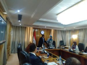 بالصور.. الدكتور شريف الجبلي يستقبل سفيرة مصر بزيمبابوي 1 FB IMG 1662675953746
