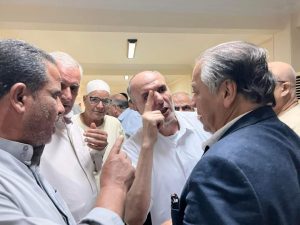 بالصور.. النائب شريف الجبلي يلتقي بممثلي أهالي دائرة أجا ويبحث مطالبهم 4 FB IMG 1663272335578