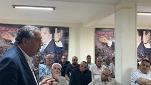 بالصور.. النائب شريف الجبلي يلتقي بممثلي أهالي دائرة أجا ويبحث مطالبهم 2 FB IMG 1663272352655