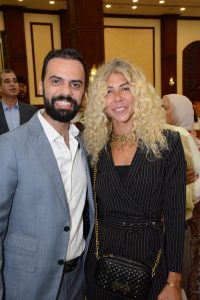بالصور .. الإعلامية شيماء البهنساوى ورجل الأعمال أحمد العتر يحتفلان بعقد قرانهما بمسجد المشير 2 IMG 20220911 WA0040