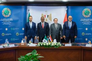 البنك المركزي يوقع مذكرة تفاهم مع مجموعة بنك التنمية الإفريقي لاستضافة مصر الاجتماعات السنوية للمجموعة بمدينة شرم الشيخ في مايو 2023 3 IMG 20220912 WA0044