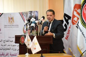 تحت رعاية رئيس الجمهورية.. الهيئة العامة لتعاونيات البناء والإسكان تنظم مؤتمر مجلس وزراء التعاونيات الأفارقة في دورته الثالثة 2 IMG 20221003 WA0106