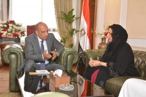 "سفيرة الإمارات ": نتطلع لزيادة استثماراتنا بمصر.. والاحتفال قريبًا بـ50 عامًا على علاقات البلدين 1 IMG 20221012 WA0066 1