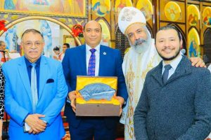 بالصور.. وفود أمانة القاهرة بحزب الشعب الجمهوري تزور الكنائس و تهنئ الأخوة الأقباط بأعياد الميلاد 2 FB IMG 1673121540413