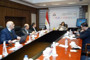بالصور.. شريف حمودة يستعرض مكاسب مدينة طربول الصناعية في اجتماع مع وزيرة التخطيط 3 IMG 20230125 WA0061 1
