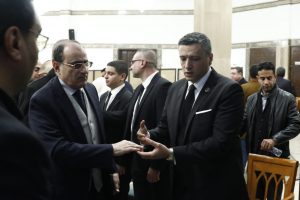 بالصور.. اللواء أمير سيد أحمد مستشار الرئيس للتخطيط العمراني يعزي أسرة المهندس حسن رشدان 3 IMG 20230125 WA0116