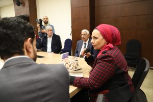 نفوذ المؤثرين .. بالصور.. جرمين عامر تتحدث عن أحدث كتبها في ندوة بمعرض الكتاب 6 IMG 20230130 WA0449