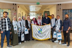 بالصور.. وفد فلسطيني يزور مبادرة رواد النيل للإستفادة من تجربتها في دعم رواد الأعمال 3 IMG 20230202 WA0013