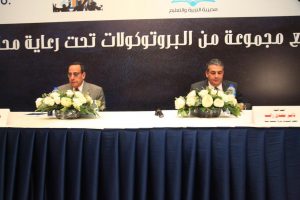 بالصور.. أسمنت سيناء توقع 3 بروتوكولات تعاون مع محافظة شمال سيناء ضمن أنشطة المسؤولية المجتمعية للشركة 3 IMG 20230316 WA0047