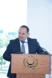 بالصور.. خبراء صناعة النقل البحري في العالم العربي يسلطون الضوء علي تجاوز التحديات وتقديم الحلول 5 FB IMG 1682982940240