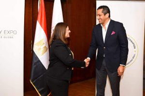 وزيرة الهجرة : الدكتور باسم كليلة شريك اقتصادي جاد و ذو مصداقية.. و معرض" عقارات النيل" سفير للنهضة العمرانية 1 IMG 20230511 WA0104 2