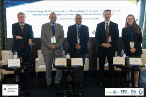 بالصور.. مشروع «MEIS-SME» ينظم مؤتمرا دوليا حول سياسات دعم الإبتكار للشركات الصغيرة والمتوسطة ومتناهية الصغر في مصر 3 IMG 20230531 WA0088