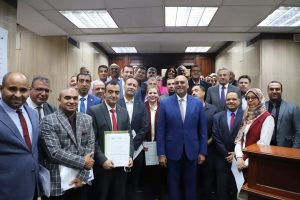 باسل رحمي: جهاز تنمية المشروعات حريص على التعاون مع المؤسسات الدولية لتأهيل كوادر تدرب الشباب على ريادة الأعمال 1 FB IMG 1689095506071