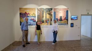 بالصور.. طلاب العمارة بالجامعة الأمريكية بالقاهرة يعرضون مشروع تخرجهم عن المستقبل المستدام لأحياء القاهرة التاريخية 1 IMG 20230816 WA0010