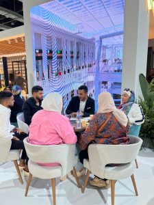 بالصور.. إقبال كبير علي جناح شركة نواصي العقارية بمعرض سيتي سكيب مصر 1 IMG 20230923 WA0013