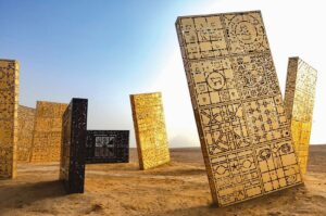بالصور.. فاروق حسني يزور معرض "الأبد هو الآن " بالأهرامات.. ويشيد بأعمال الفنان الكبير راشد بن خليفة 1 IMG 20231029 WA0006