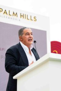 محافظ الإسكندرية وياسين منصور يتفقدان الأعمال الإنشائية والتنفيذية من مشروع بالم هيلز الإسكندرية 1 IMG 20231121 WA0070