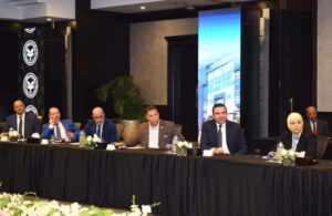 بالصور.. مؤسسو شركة المصريين بالخارج يحشدون الجاليات المصرية لانتخاب الرئيس عبد الفتاح السيسي 2 IMG 20231130 WA0016