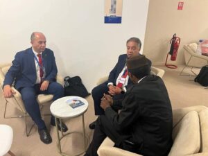 COP 28 .. الدكتور شريف الجبلي يعرض قصة نجاح التمويل المتاح في مكتب الالتزام البيئي والتنمية المستدامة باتحاد الصناعات المصرية 3 FB IMG 1701889035444