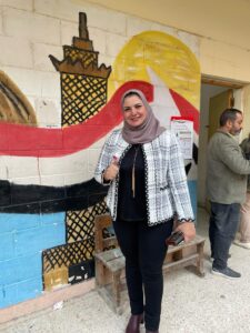 بالصور.. المهندسة سهير كريم تدلي بصوتها في الانتخابات الرئاسية 1 IMG 20231211 WA0218