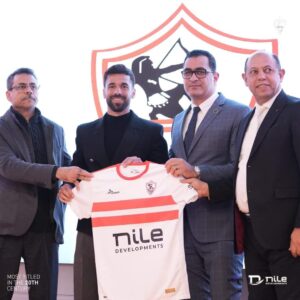 نايل للتطوير العقاري : فخورون برعاية نادي الزمالك.. و صفقاته الجديدة إضافة قوية 2 FB IMG 1707176054365