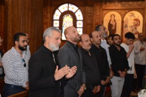 بالصور.. تشييع جثمان والد المهندس جرجس يوسف رئيس شركة نيوجيرسي للتطوير العقارى 3 IMG 20240426 WA0024