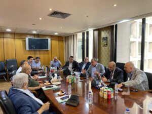 بالصور.. اجتماع ساخن لغرفة الصناعات النسيجية ومطالب عاجلة لرئيس هيئة التنمية الصناعية لبحث مشاكل القطاع 2 IMG 20240520 WA0149