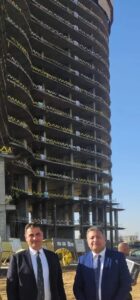 بالصور.. المهندس طارق شكري يشيد بأبراج "شركة نايل" بالعاصمة الإدارية 3 FB IMG 1717596017800