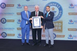 مستشفى أسنان جامعة الدلتا للعلوم والتكنولوجيا تدخل موسوعة جينيس للأرقام القياسية للمرة الثانية 1 Image 1